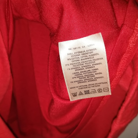 NWOT Anthropologie Maeve red dress - Picture 5 of 5